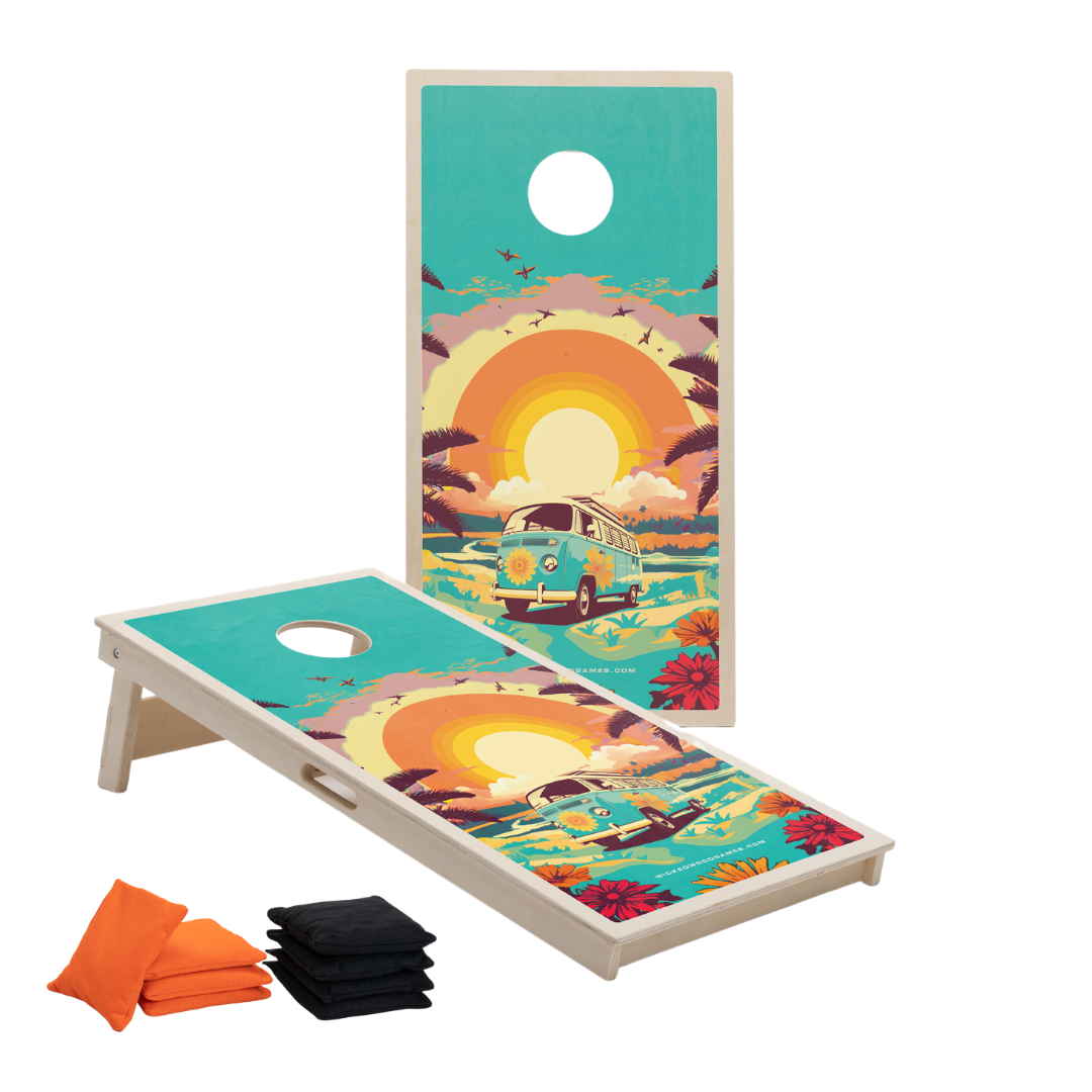 HIPPY - Cornhole Set -  2 board / 2x4 zakjes