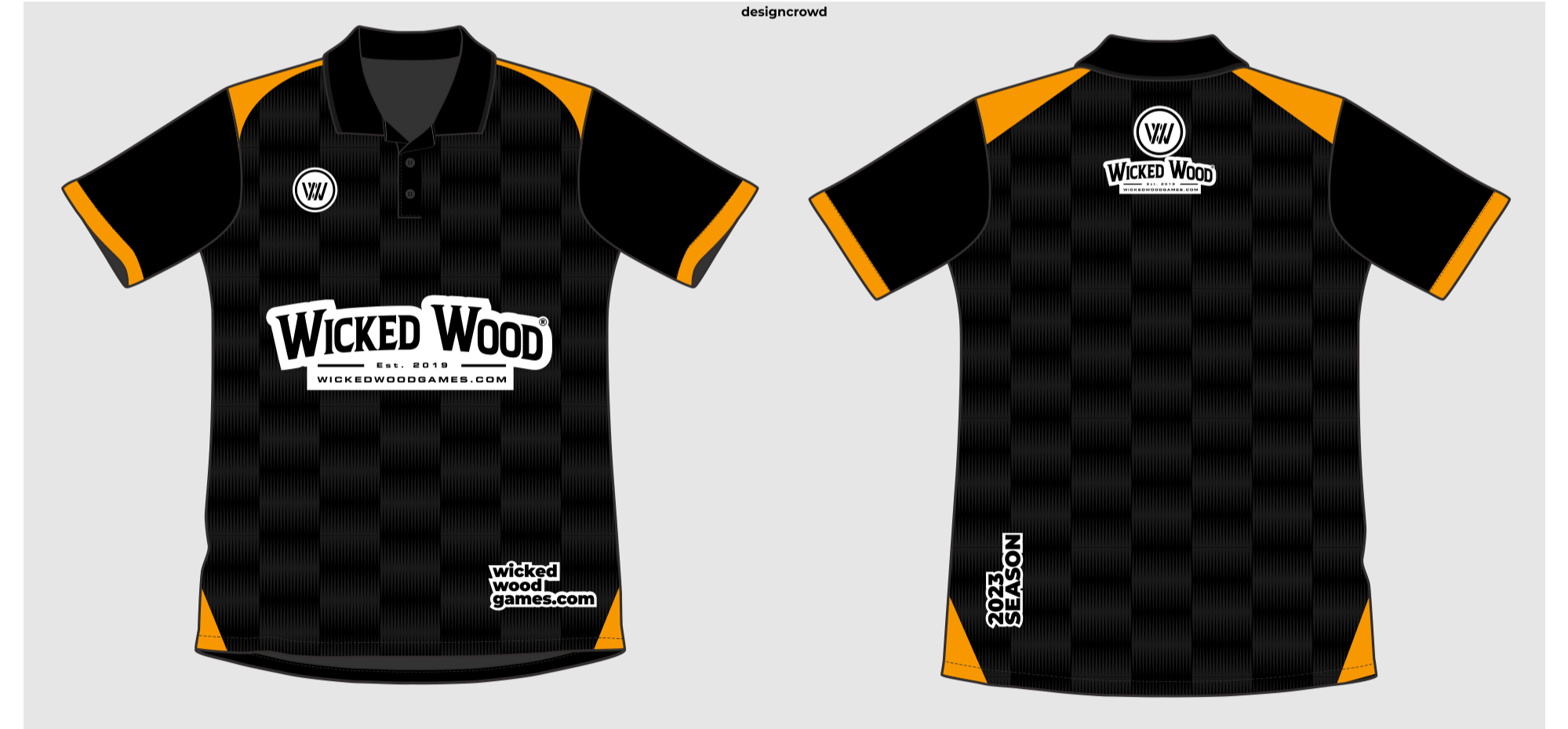 Cornhole Pro Shirt - Saison 2023 - Wicked Wood - Wicked Wood Games